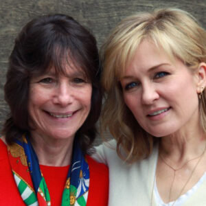 Linda with Amy Carlson