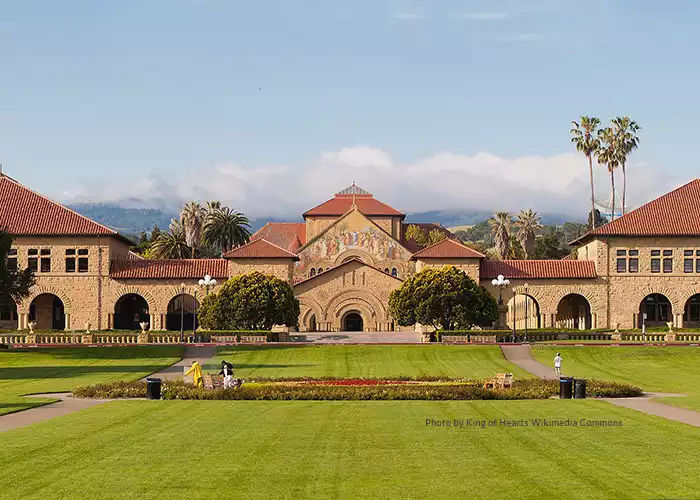 The campus at Stanford University