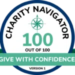 Logo: Charity Navigator 100 out of 100