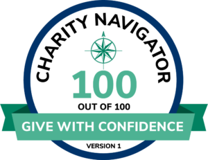 Logo: Charity Navigator 100 out of 100