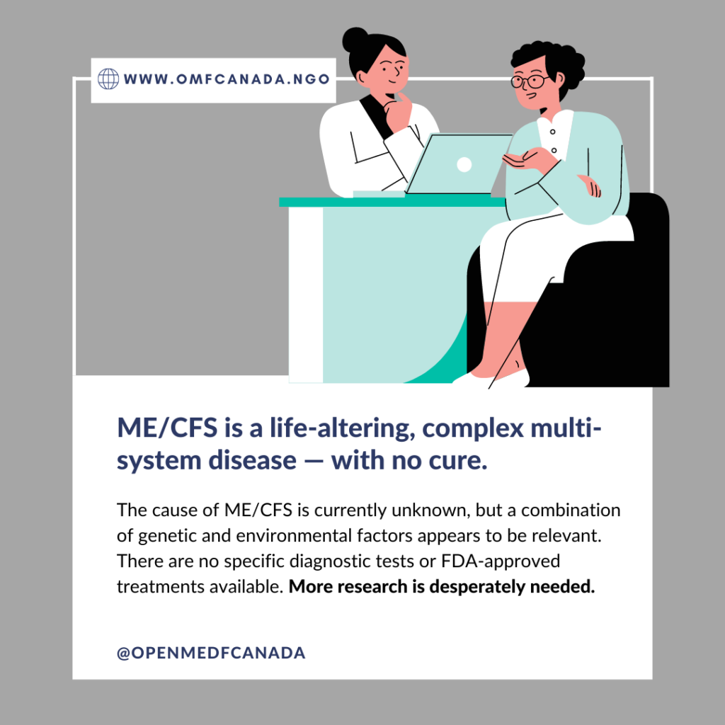 Shareable: ME/CFS is life altering