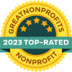 Logo: Great Nonprofits 2023 Top-Rated