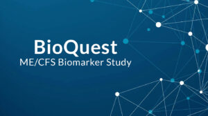 Étude des biomarqueurs ME/CFS de BioQuest sur fond bleu